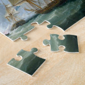 Inname van Spaanse schatschepen 1804 Legpuzzel (Zijkant)