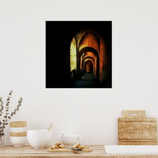 Inner Abbessen Poster (Keuken)