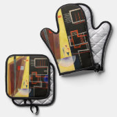 Inner Alliance, Kandinsky Ovenwant & Pannenlap Set (Voorkant / Achterkant)