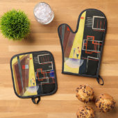 Inner Alliance, Kandinsky Ovenwant & Pannenlap Set (Top down)