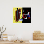 Inner Alliance-schilderij van Wassily Kandinsky Poster (Keuken)