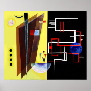 Inner Alliance-schilderij van Wassily Kandinsky Poster