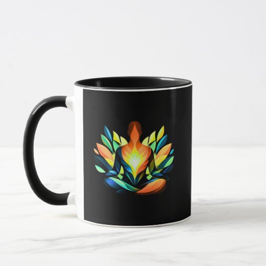 Inner Balance Silhouette | Moderne Mindful Mok (Links)