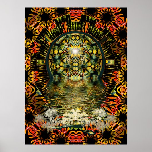 Inner Beauty Psychedelic Poster (Voorkant)