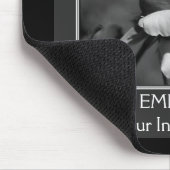 Inner Beauty Rosebud Motivatie Mousepad Muismat (Hoek)