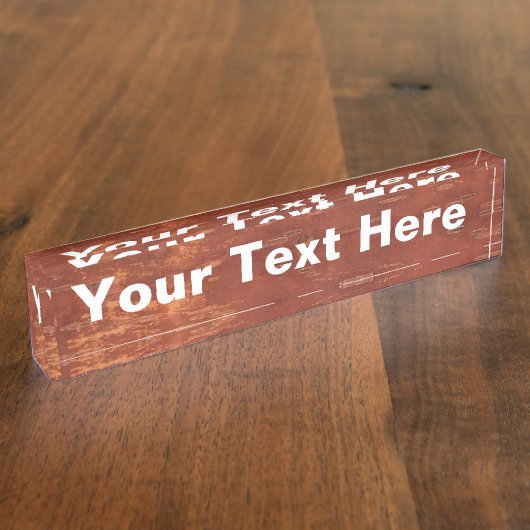 Inner Birch Bark Naambordje (Zijkant)