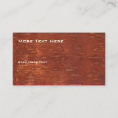 Inner Birch Bark Visitekaartje (Achterkant)