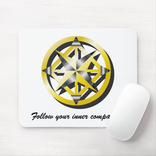 Inner Compass Mousepad Muismat (Met muis)