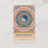 Inner Fire Energy Yin Yang Holistic Visitekaartje (Voorkant)
