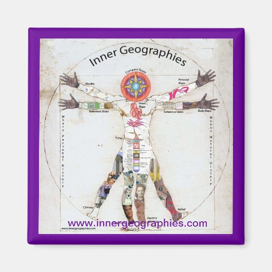 Inner Geographies Magnet (Voorkant)