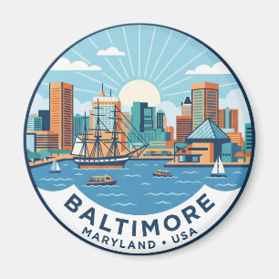Inner Harbor, Baltimore VS Magneet