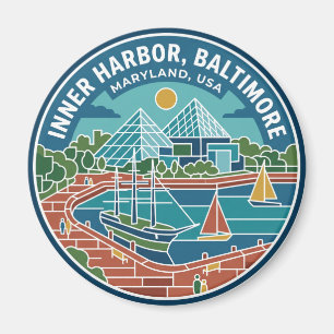 Inner Harbor, Baltimore VS Magneet