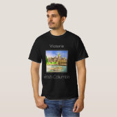 Inner Harbor, Victoria and Seaplane, BC Canada T-shirt (Voorkant volledig)