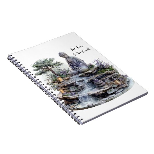 Inner Harmony Buddha Spiral Notitieboek (Rechterzijde)