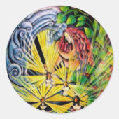 Inner Journey Mandala Sticker (Voorkant)