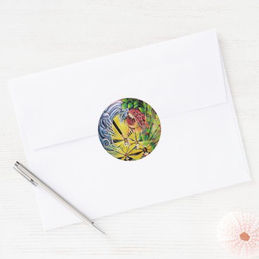 Inner Journey Mandala Sticker (Envelop)