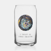 Inner Knowing Mantra Mug with Prayer Portal Blikvorm Glas (Achterkant)