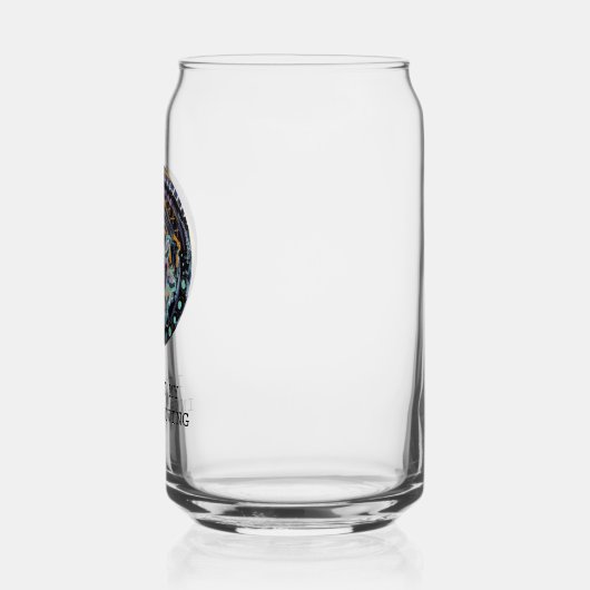 Inner Knowing Mantra Mug with Prayer Portal Blikvorm Glas (Rechts)