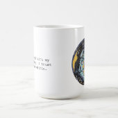 Inner Knowing Mantra Mug with Prayer Portal  Koffiemok (Center)