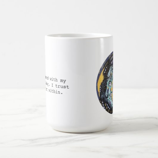 Inner Knowing Mantra Mug with Prayer Portal  Koffiemok (Center)