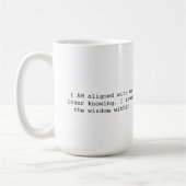 Inner Knowing Mantra Mug with Prayer Portal  Koffiemok (Links)