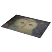 Inner Knowledge Uil Whimsical Maureen Girard Purpl Snijplank (Hoek)