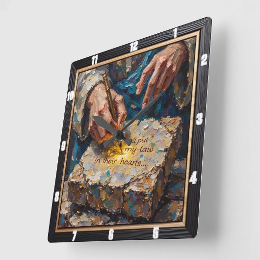 Inner Law: Time To Transform Vierkante Klok (Hoek)