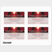 Inner Light Fractal Arts Product Label Sticker (Vel)