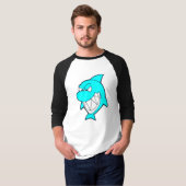 INNER MONSTER SHARK T-SHIRT (Voorkant volledig)