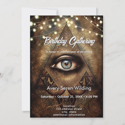 Inner Oracle | Third Eye Design Kaart (Voorkant)