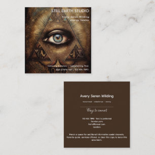 Inner Oracle   Third Eye Design Vierkante Visitekaartje