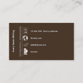 Inner Oracle | Third Eye Design Visitekaartje (Achterkant)