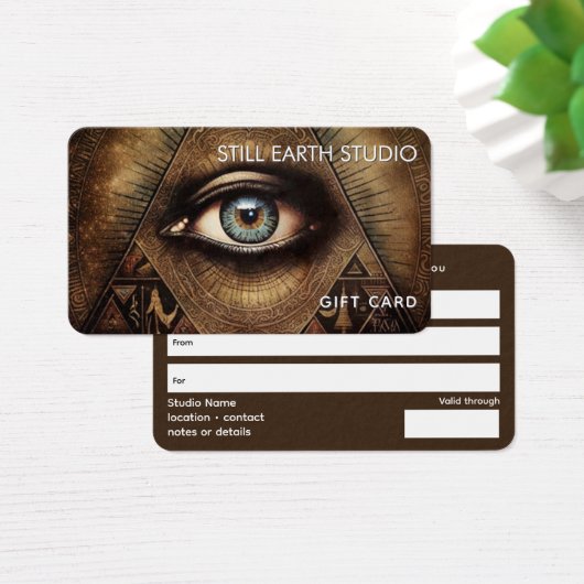 Inner Oracle | Third Eye Design Visitekaartje (Bureau)