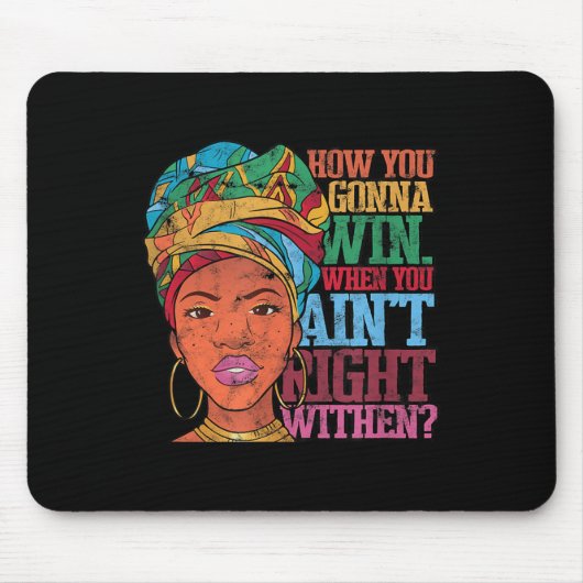 Inner - Overwinning - Waarheid Uni-volwassenen - Z Muismat (Voorkant)