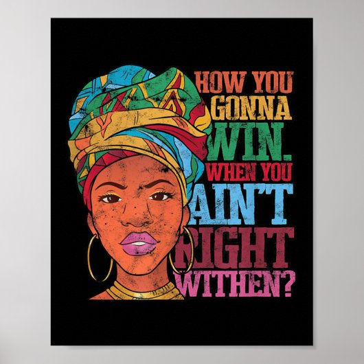 Inner - Overwinning - Waarheid Uni-volwassenen - Z Poster (Voorkant)