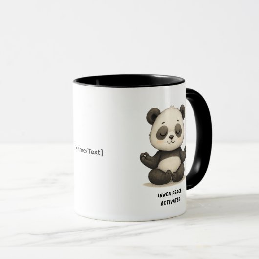 Inner Peace Activated Mug | Add Name or Text Mok (Voorkant rechts)