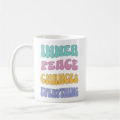 Inner Peace Changes Everything Koffiemok (Links)