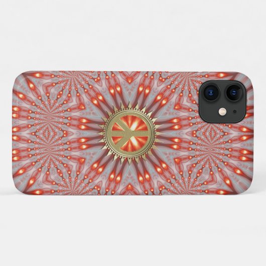 Inner Peace Fire Energy Mandala Case-Mate iPhone Case (Achterkant (horizontaal))