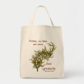Inner Peace Inspirerend Quote Tote Bag (Voorkant)