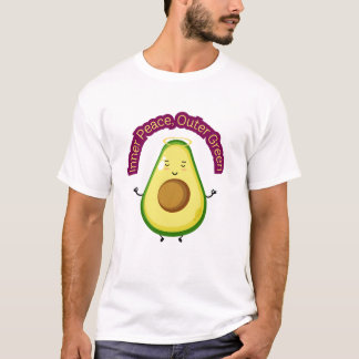 Inner Peace Outer Green – Schattigee Avocado Medit T-shirt