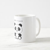 Inner Peace Panda Koffiemok (Voorkant rechts)