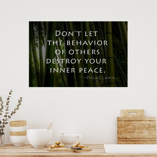 Inner Peace Poster (Keuken)