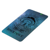 Inner Peace Zen Frog Magneet (Linkerzijde)