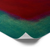 Inner Radiance – Abstracte Hemelse Kleurvelden W Poster (Hoek)