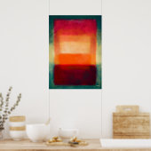 Inner Radiance – Abstracte Hemelse Kleurvelden W Poster (Keuken)