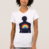Inner Rainbow Glow T-shirt (Voorkant)