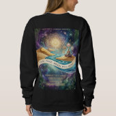 Inner Sanctuary: Een Visuele Adem van Verse Lucht Trui (Achterkant)