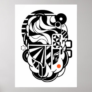 Inner Space afdrukken Poster