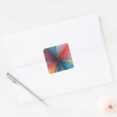 Inner Space Vierkante Sticker (Envelop)