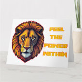 Inner Strength Unleashed Kaart (Voorkant)